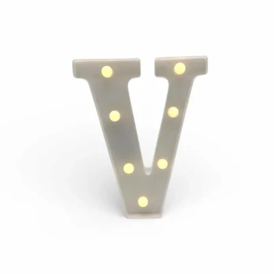 světelné dekorace, svítící nápisy, svítící písmena