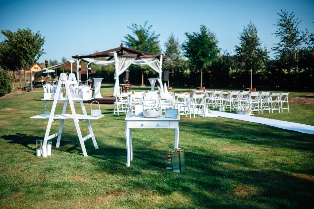 Dekorování svatebního obřadu