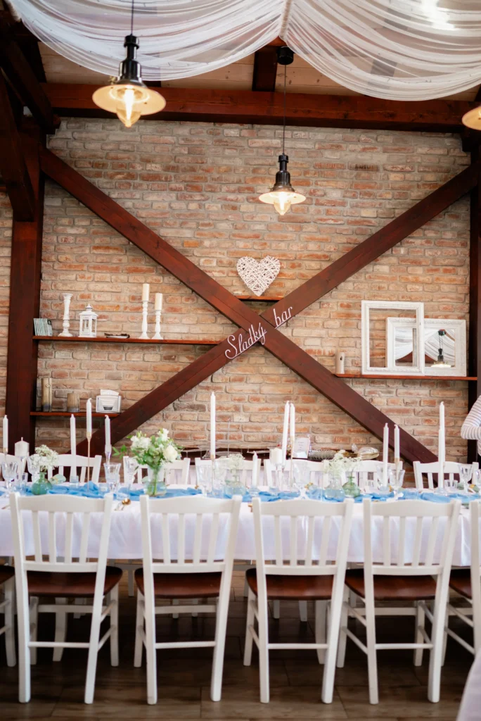 Svatební dekorace k zapůjčení