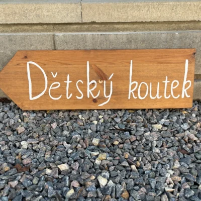 směrovka Dětský koutek