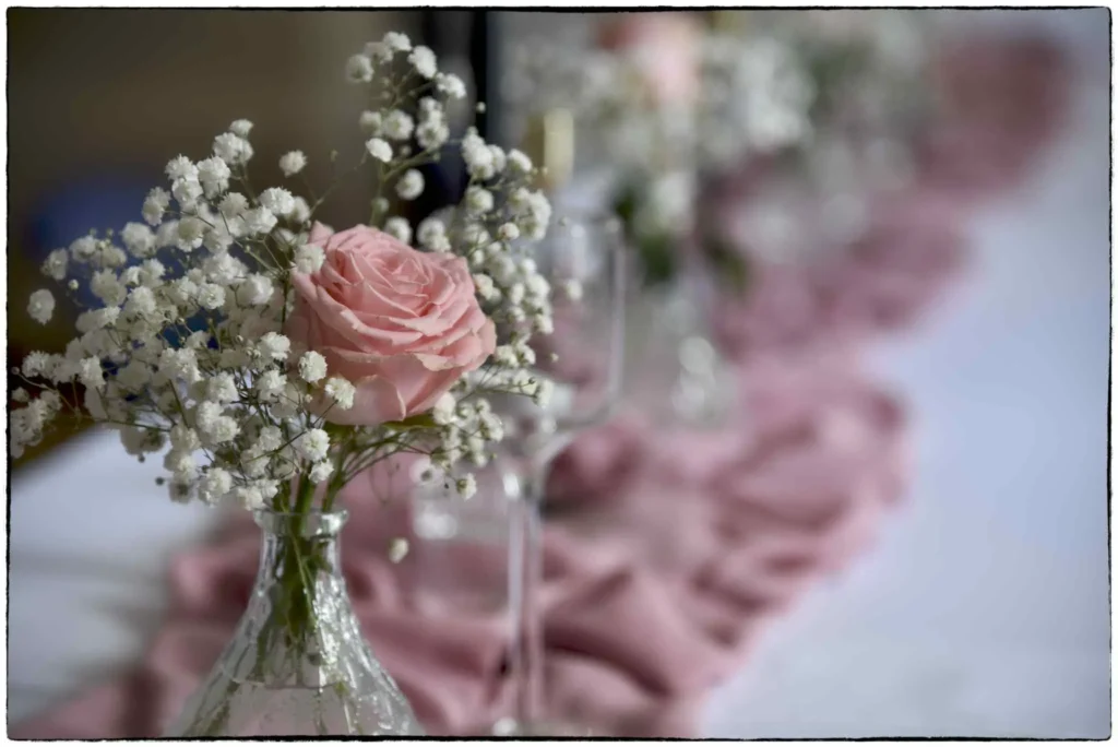 Svatba v růžové barvě 