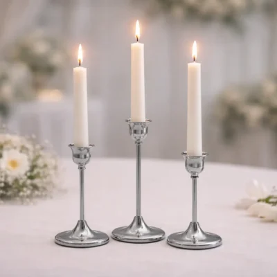 Svícny na svatební hostinu